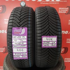 2X 185 65 R15 92T XL M+S 6.8/6.8mm Michelin Cross Climat Ref.3275
