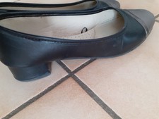 Ballerines chaussures femme en cuir pointure 39