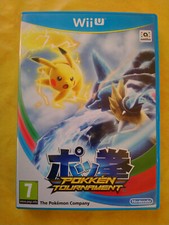 Pokken Tournament WII U ?? / disque sans éraflure . tbé