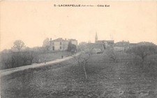 CPA 47 LACHAPELLE LOT ET GARONNE COTE EST