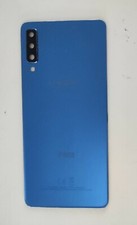 Samsung Galaxy A7 2018 Duos A750FNDS vitre arrière bleu camera coque cache blue