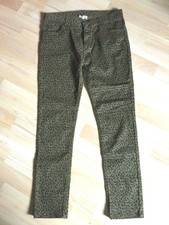 SOEUR - Pantalon jean imprimé Léopard - Taille L (40)