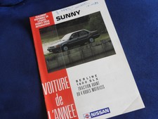 catalogue nissan sunny berline 1600 slx 1987