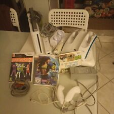 Console Wii parfaitement Fonctionnelle avec 4 Jeux ! Et accessoires !