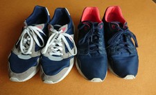 2 paires de baskets Le Coq Sportif. 42. TBE