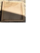 Trappe De Visite aggloméré 600 x 600 mm, bordure bois massif, last