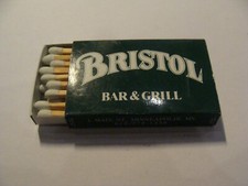 RARE - Boite allumettes - Bar & Grill BRISTOL - MINNEAPOLIS - USA - (B17)