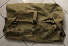 ancien sac militaire ww2 us Army medical blanket set ( Pour Petite  Couverture )