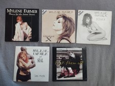 Mylène Farmer lot de 5 CD single