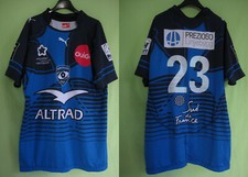 Maillot rugby Puma Montpellier Porté 23 Top 14 Altrad Jersey vintage shirt - XXL