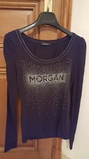 Top, tee-shirt noir - Taille 36 (S, T1) EU Morgan