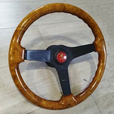 Volant Bois OBA 38cm complet Peugeot 504 304 204 & Autres Anciennes 