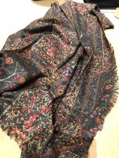 Box Lot 18 Scarves, Shawls, Ascots, Some Silk And Wool
