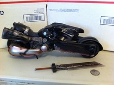 TWO Motorcycles from Play Arts Cloud Strife FF7 Final Fantasy VII MINT
