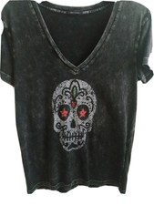 Tee-shirt IKKS Noir Imprimé collection 2019  Taille 34