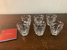 Lot de 6 verres à digestif modèle Talleyrand cristal Baccarat (prix du lot de 6)