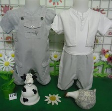 vêtements garçon 9 mois,t-shirt,salopette/short SERGENT MAJOR,combi/sho