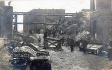 CPA 59 CARTE PHOTO ROUBAIX PONT DES ARTS (CLICHE PAS COURANT