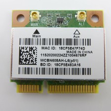Atheros AR5B225 carte wifi sans fil wireless wifi card (Half) Mini PCI Express 8
