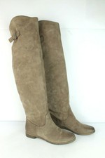 Bottes cuir nubuck marron T 38 / UK 5 TRES BON ETAT