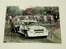 Photo Presse Ancienne RENAULT 5 Turbo R5 Raepers Air Tour Sport Car Rallye Auto 