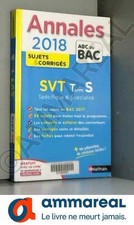 Annales ABC du Bac SVT Terminale S Spé &amp; Spé 2018