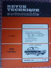 Revue technique automobile RTA n°283 FORD CORTINA