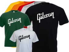 T-shirt marqué Gibson, guitare, musique... S, M, L, XL, NEUF NEW