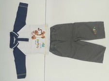 Ensemble De Marque Disney 12mois 1an Lot De Vêtements Garçon Jean gris T-shirt 