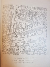 JEAN LAILLER / LA TOUR DE NESLE DANS LA LEGENDE ET L'HISTOIRE / 1943 VIEUX PARIS