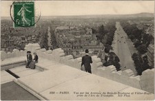 CPA PARIS 8e Arc de Triomphe Panorama (998245)