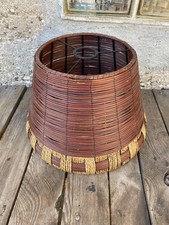 abat jour lampe restauration deco nature norvégien suedois gite chalet ferme