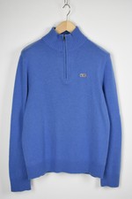 Napapijri N0YIBL Hommes Grand Agneaux Laine Mélange Demi Zip Pull / 30270-GS