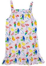 Filles Tropical Plage Bretelle Été Volant Soleil Robe 1 Pour 6 Ans