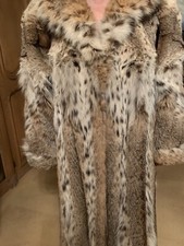 Magnifique manteau Fourrure  en LYNX , qualite  exceptionnelle 