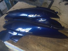 Honda SH125i Modèle 2006 Paire De Arrière panneaux latéraux bleu foncé toutes les solides
