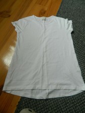 Zara Blanc T Shirt BLANC taille 9/10 ans