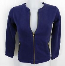 ZADIG & VOLTAIRE Veste gilet  bleue foncée, taille 10 ans