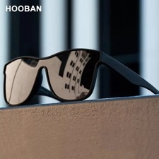 Hooban Lunettes De soleil polarisées homme protection UV 400 nouveautés 2022