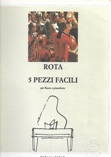 Partition pour flûte - Vivaldi - Rota - 5 pièces faciles