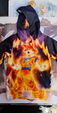 switch capuche léger dragon ? BALL Z Sangoku Super Saiyan gold enfant 4a5ans