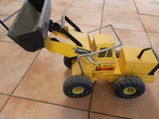 TONKA Chargeur de chantier Jaune articulé avec godet 