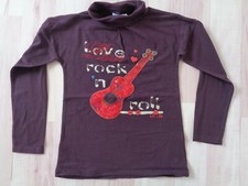 10 ans - tee-shirt prune - La Compagnie des Petits - fille - NEUF