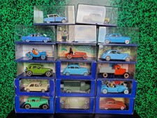 ATLAS_Collection 'EN VOITURE TINTIN'_17 pièces #_Bon état_Idem ALTAYA DINKY TOYS