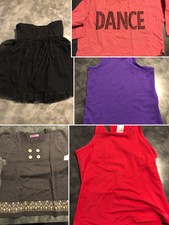 Lot de 5 vêtements fille 8 ans différentes marques