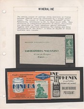 FRANCE 188 A " SEMEUSE 10c BANDE PUB MINERALINE EN PAIRE " NEUF xx LUXE P583