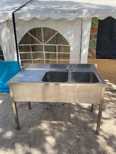 plonge, plonge 2 bacs, restauration, cuisine, excellent état 