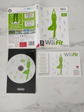 JEU Nintendo WII FIT pal version EU  SANS BOITE jaquette + cd + notices 