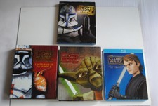 LOT BLU RAY SERIE STAR WARS THE CLONE WARS INTEGRALE SAISONS 1 2 3 + FILM TBE