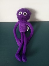 V5/ Peluche HASBRO PARKER Sesame street violet mauve pouet 